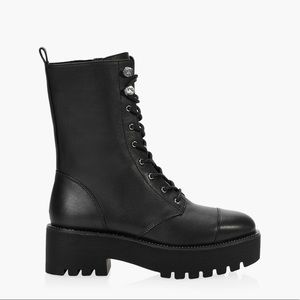 Michael Kors Bryce Combat Boots Brand New